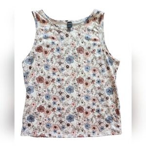 Shein Floral Sleeveless Top